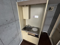 コンパクトなキッチンで掃除もラクラク