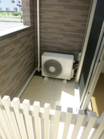 ロゼッタＡのバルコニー