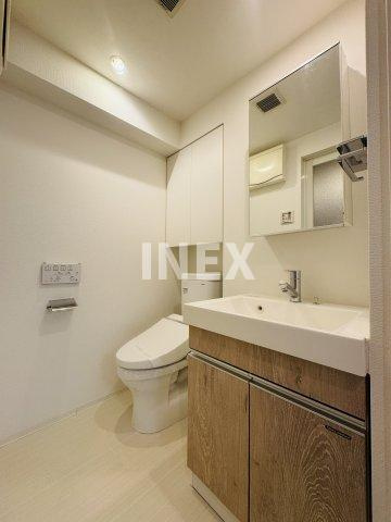 横浜市中区若葉町３丁目の賃貸マンションの独立洗面台
