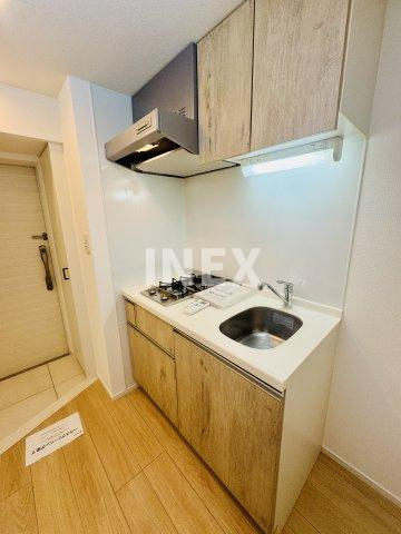 横浜市中区若葉町３丁目の賃貸マンションのキッチン
