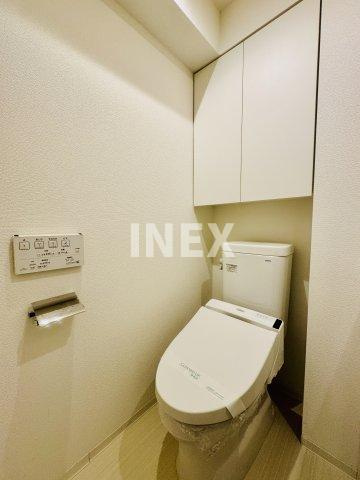 横浜市中区若葉町３丁目の賃貸マンションのトイレ