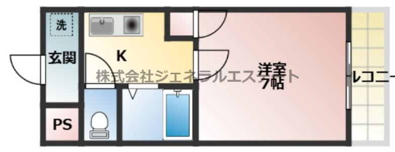 アメニティハウスの間取り