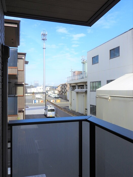Fontana B棟のバルコニー