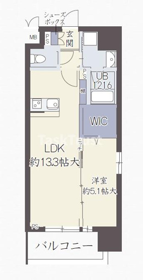 【間取り】 | LE CEDRE天神橋