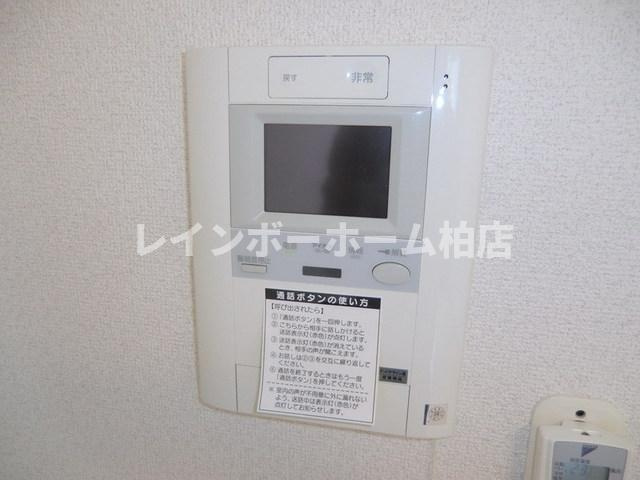 【仲介手数料：50％OFF】対象物件！のセキュリティ|モニター付きインターホンです