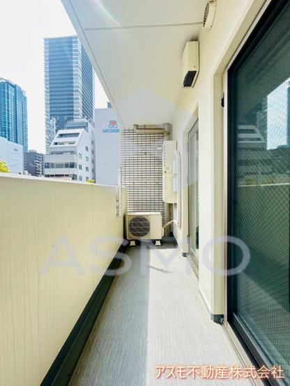 【バルコニー】 | ボヌール梅田 | 同マンション別部屋　参考写真