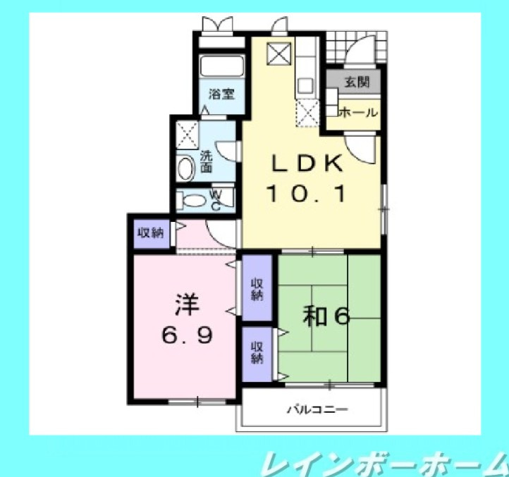 【仲介手数料：50％OFF】対象物件！の間取り