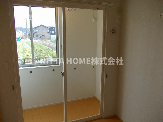 豊岡市高屋のアパートのバルコニー|南向きのバルコニーです☆彡