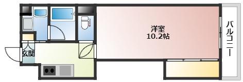 エイトバレー31の間取り
