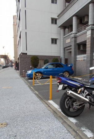 サムティ筥崎宮前の駐車場