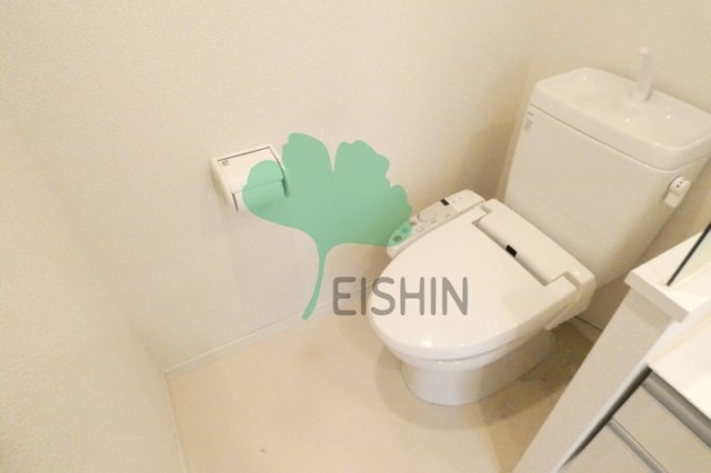 リアンシエルブルー東比恵のトイレ|清潔感のあるトイレです。