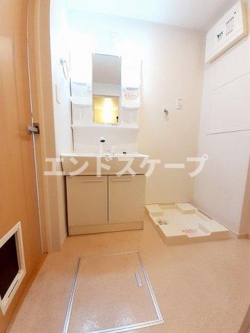 ブライト・アンジュの洗面所|高崎、前橋のお部屋探しはエンドスケープまで！お客様の理想お聞かせ下さい♪