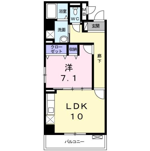 グレース新瑞の間取り