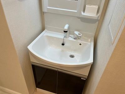 桜花ハイツの洗面所|洗面
