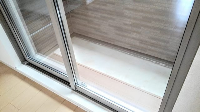 サンパティークⅡのバルコニー