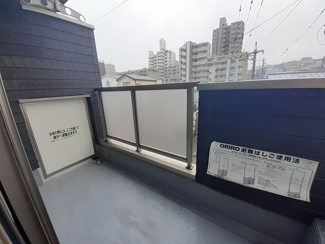 クオーレⅢのバルコニー