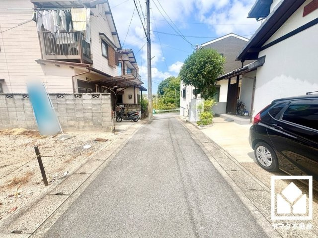 宇治市広野町宮谷　1期の前面道路含む現地写真|2026年8月4日　現地写真更新