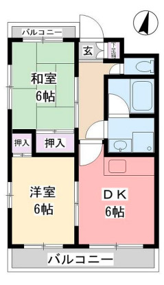 イーストゲート神戸の間取り