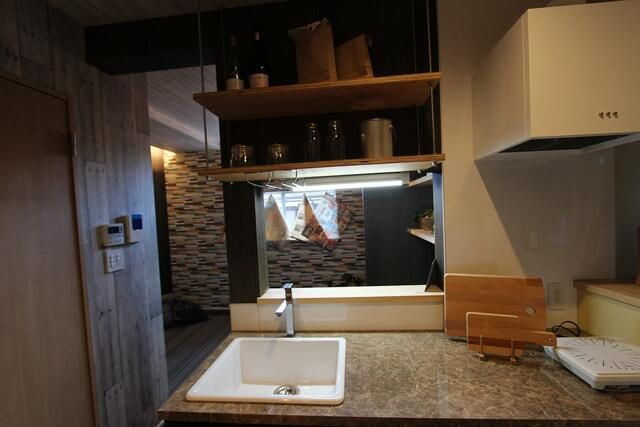 Ｈａｔｔｏｒｉ　Ａｐａｒｔｍｅｎｔのキッチン