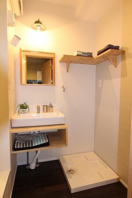 Ｈａｔｔｏｒｉ　Ａｐａｒｔｍｅｎｔの洗面所