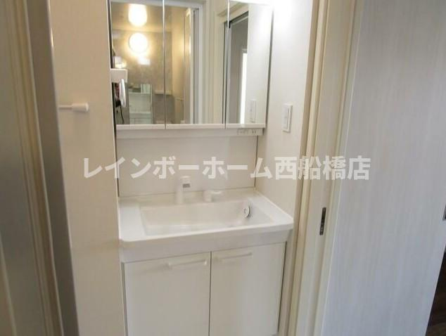 GクレストパティオスA棟の洗面所