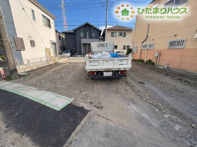 熊谷市原島　新築一戸建て　いろどりアイタウン01の駐車場