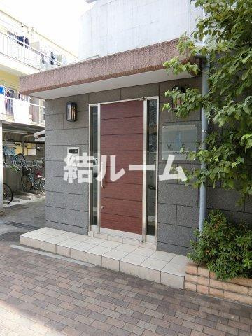 板橋区上板橋３丁目の賃貸マンションのエントランス