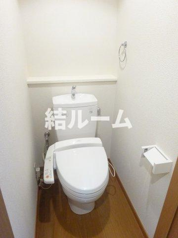板橋区上板橋３丁目の賃貸マンションのトイレ|別号室参考写真