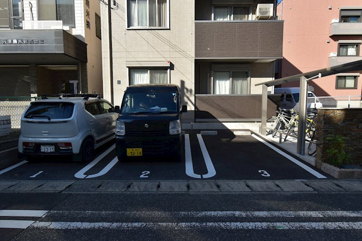 【駐車場】フェーブ島上 