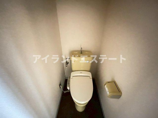 Kハウス駒沢　駅近　最上階　3方向角部屋のトイレ
