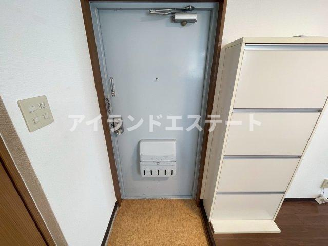 メゾンクボタ　宅配BOX　バストイレ別　TVドアフォンの玄関
