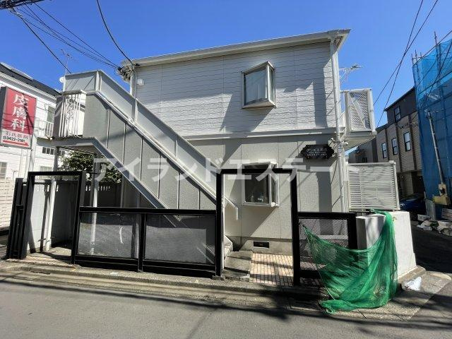 アリエス駒沢　礼金0　更新料なし　駅近のエントランス