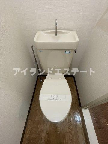 アリエス駒沢　礼金0　更新料なし　駅近のトイレ