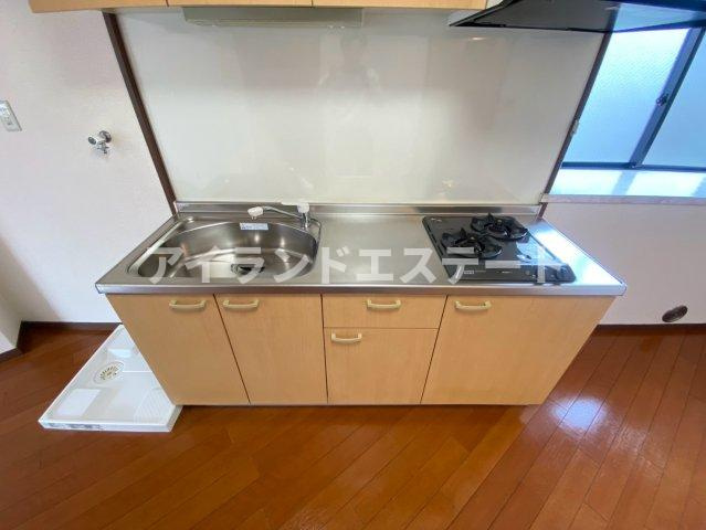 セタガヤフラット　最上階　3方角部屋　事務所相談のキッチン