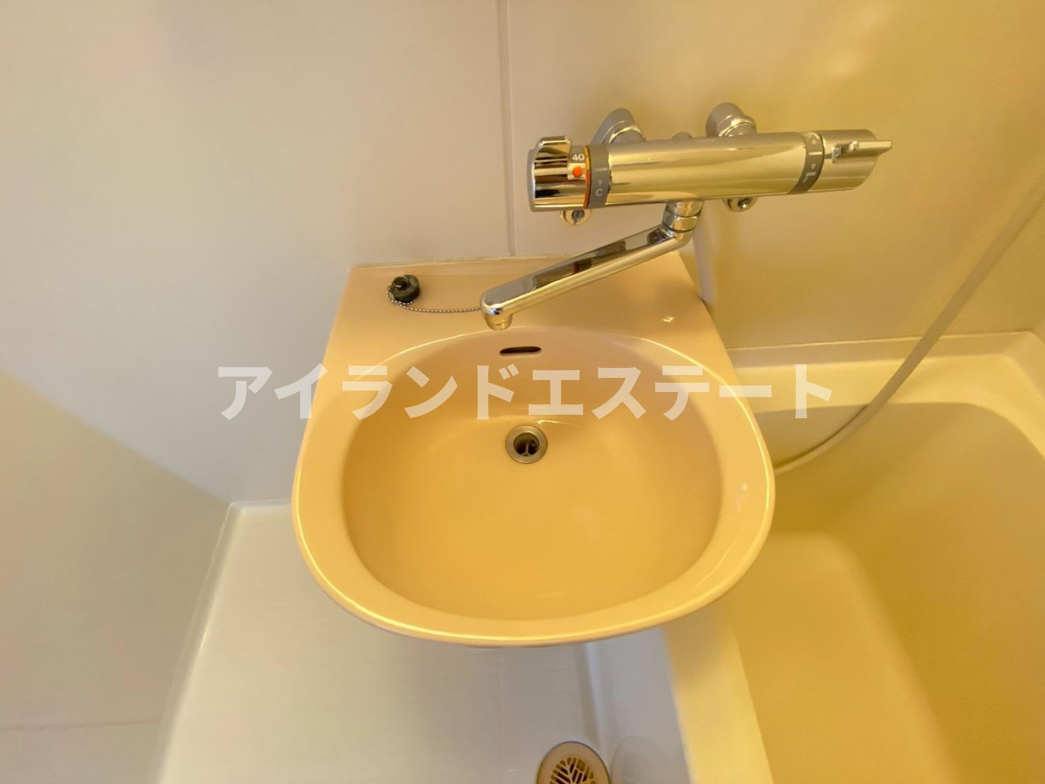 セタガヤフラット　最上階　3方角部屋　事務所相談の洗面所