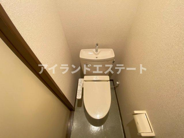 セタガヤフラット　最上階　3方角部屋　事務所相談のトイレ