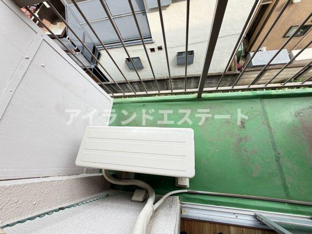 駒沢ハイム　南向き　家具家電付き　のバルコニー
