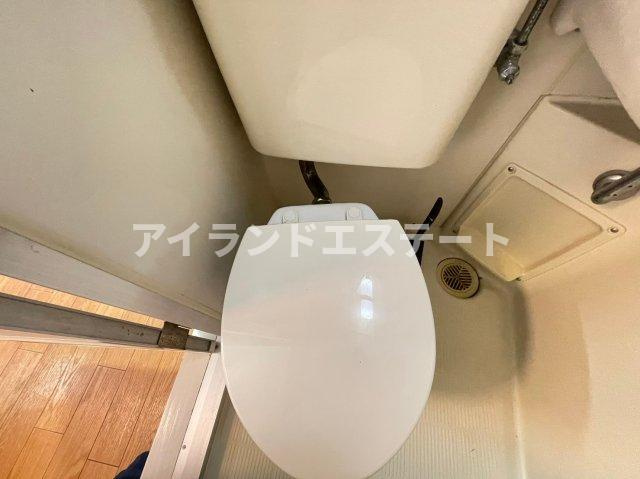 マンションメナハウス　駅近　高層階　陽当たり良好のトイレ|※別号室参考写真