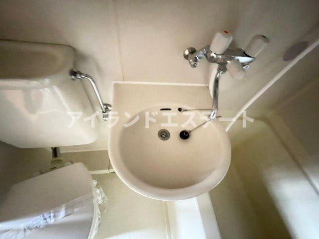 マグノリア　角部屋　陽当たり良好　駅近の洗面所