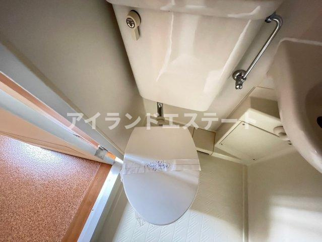 マグノリア　角部屋　陽当たり良好　駅近のトイレ