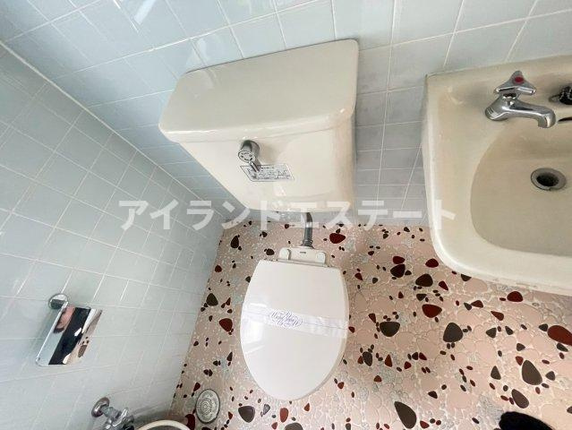 川口ビル　駅近　女性限定　角部屋のトイレ