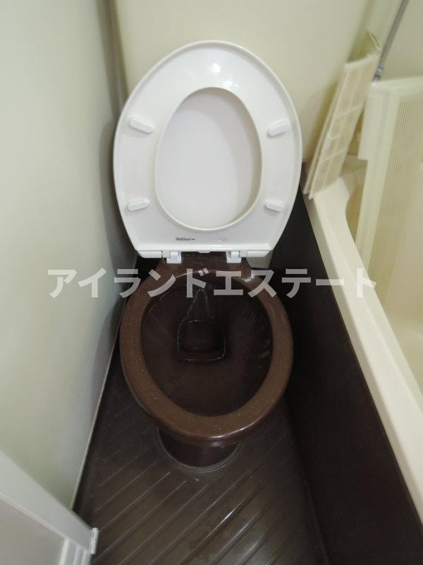 コーポ米澤　陽当たり良好　駅近　礼金0のトイレ