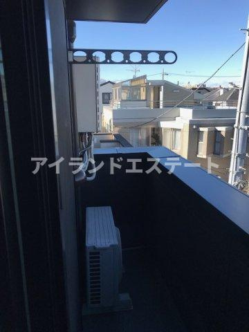 アビエンテ自由が丘　駅近　独立洗面台　浴室乾燥機のバルコニー|※別号室参考写真