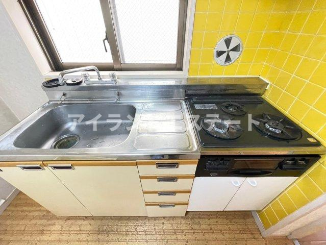 ニューリージェンシー　駅近　オートロック　洋室16帖のキッチン