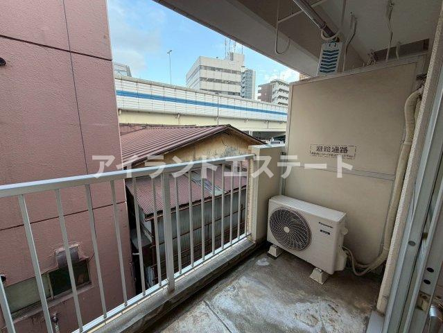 エクセルハイム駒沢　駅近　陽当たり良好　事務所相談可のバルコニー
