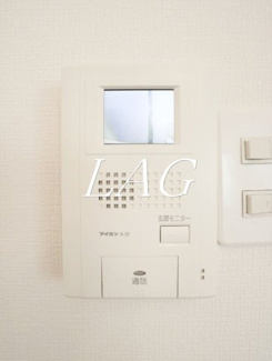 【セキュリティ】 | クラブハウス戸越 | モニター付きインターホンです。