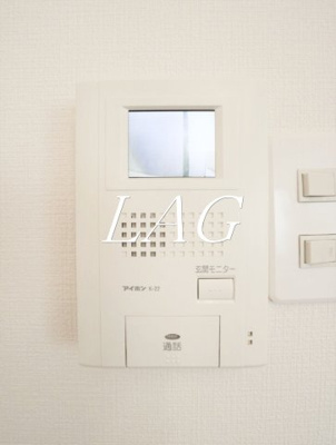 【セキュリティ】 | クラブハウス戸越 | モニター付きインターホンです。