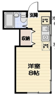 【間取り】 | クラブハウス戸越 | 間取りです。