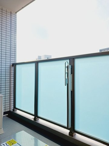 ライズ脇田町　Ｂ館のバルコニー
