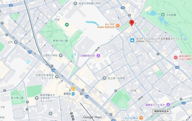【地図】 | 文京パークハイツ